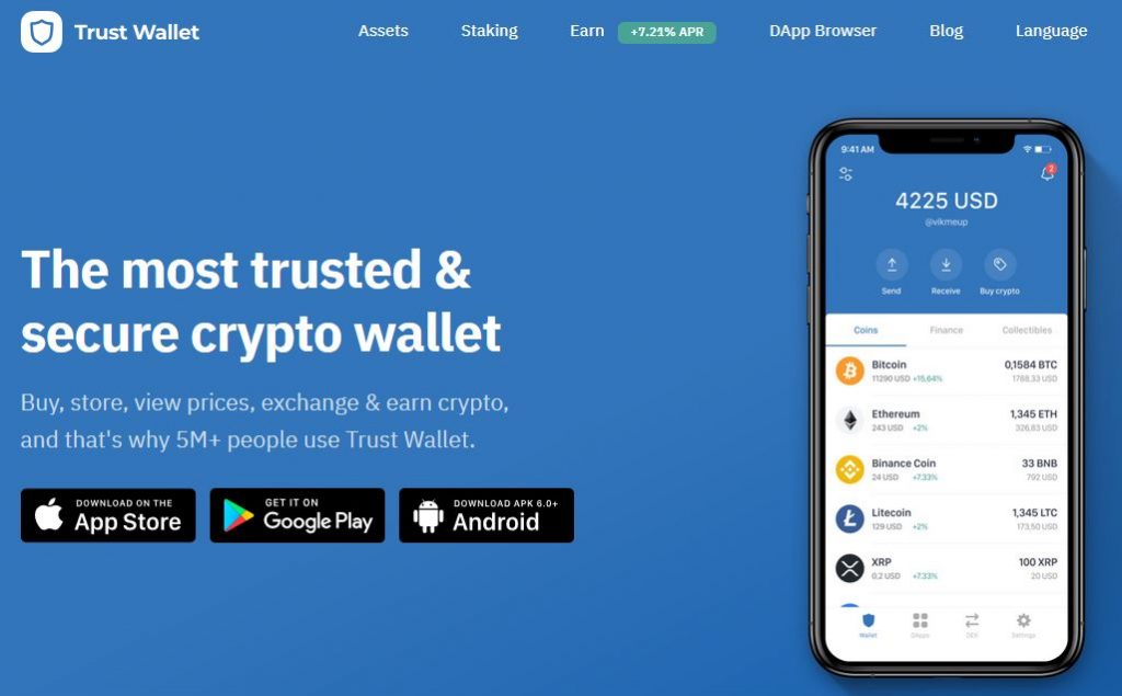 How to sell cryptocurrency in trust wallet