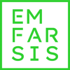 Emfarsis logo green stacked